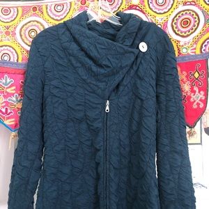 Cubism light jacket with zipper size medium